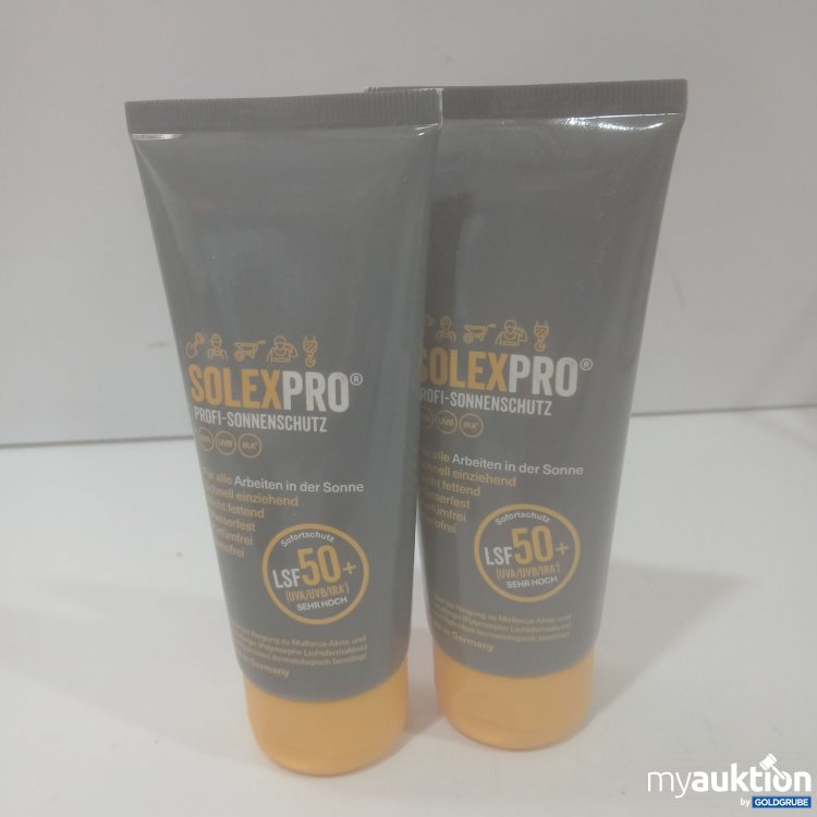 Artikel Nr. 873605 Artikel Nr. 873605: Solexpro Profi-Sonnenschutz LSF 50+ 2×100ml
