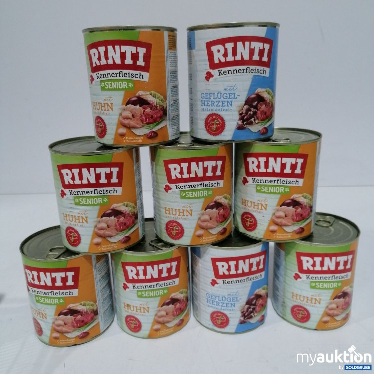 Artikel Nr. 888605: Rinti Hundefutter 9x800g