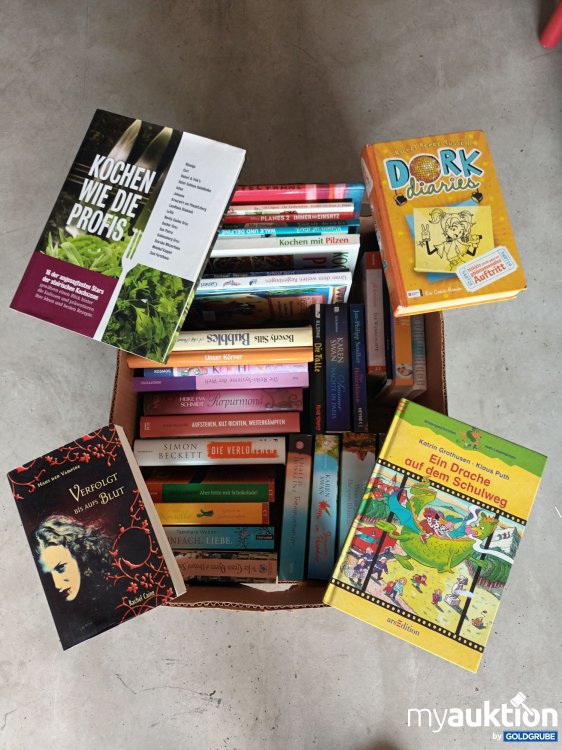 Artikel Nr. 901605 Artikel Nr. 901605: Karton mit 37 Büchern (siehe Fotos)