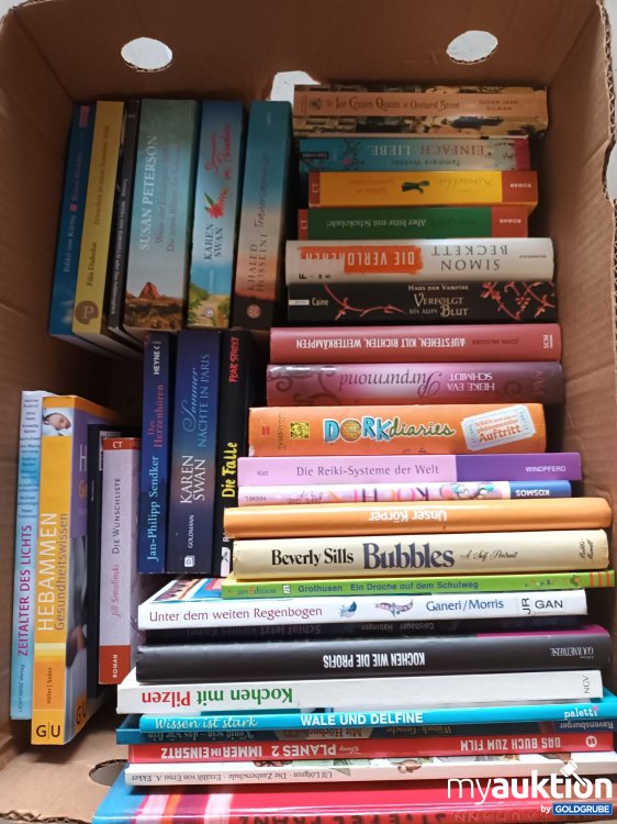 Artikel Nr. 901605 Artikel Nr. 901605: Karton mit 37 Büchern (siehe Fotos)