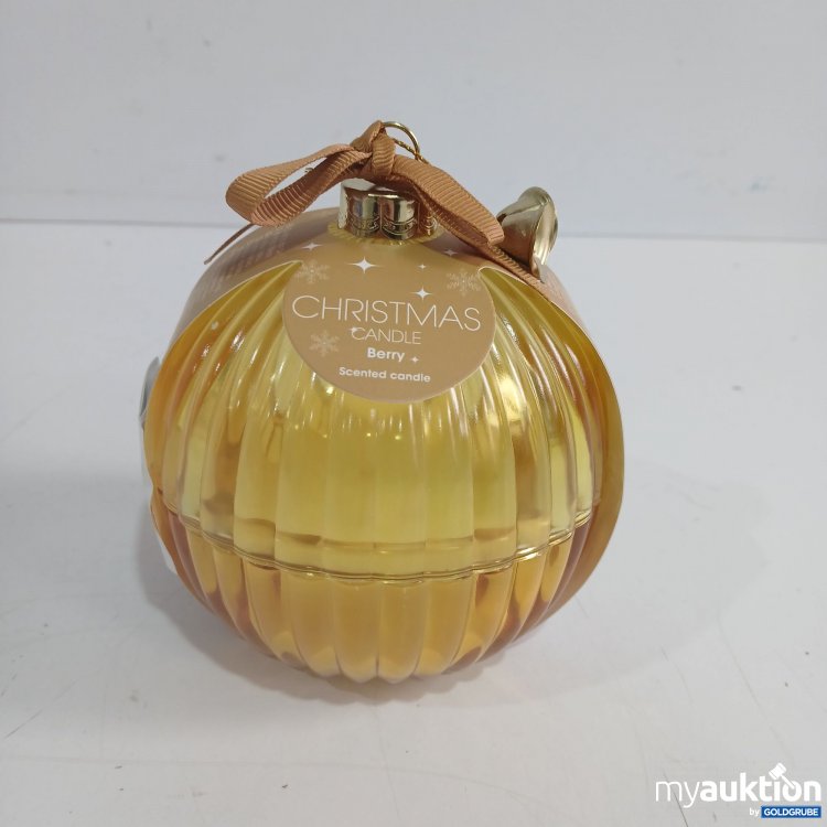 Artikel Nr. 910605 Artikel Nr. 910605: Christmas Candle Berry gelb 150g