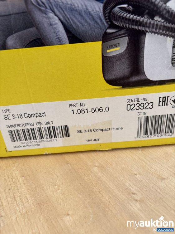 Artikel Nr. 921605: Kärcher SE 3-18 Compact Akku-Wassauger