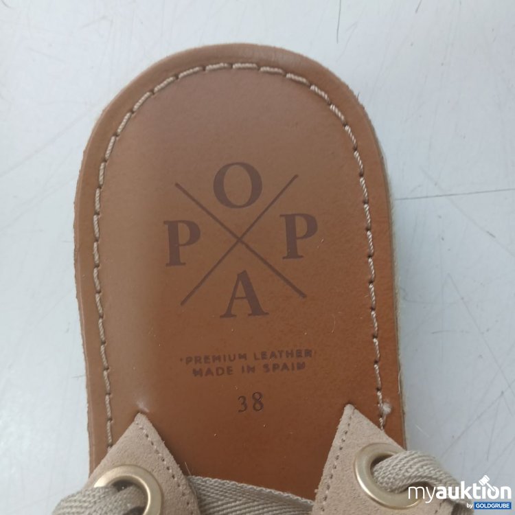 Artikel Nr. 939605 Artikel Nr. 939605: OPA Sandalen mit Riemen geflochtene Vorderseite
Gr 38