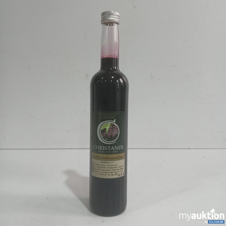 Artikel Nr. 960605: Christandl Holunderbeerensirup 0,5L 