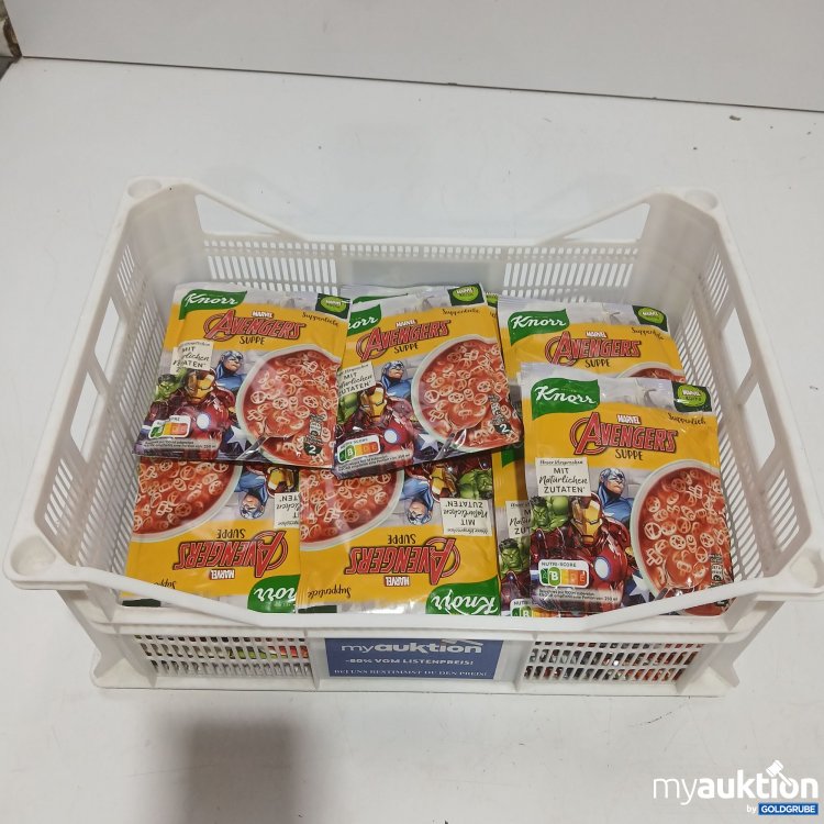 Artikel Nr. 969605 Artikel Nr. 969605: Knorr Marvel Avengers Suppe 30Stk