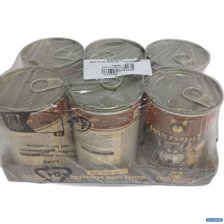 Artikel Nr. 986605: Wolfsblut Hundefutter Deep Glade Rothirsch + Kürbis 6x395g 