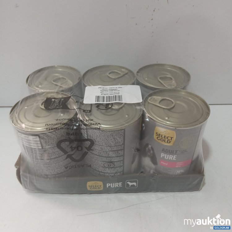 Artikel Nr. 990605 Artikel Nr. 990605: Select Gold Pure Pferd je 400g 6Stk