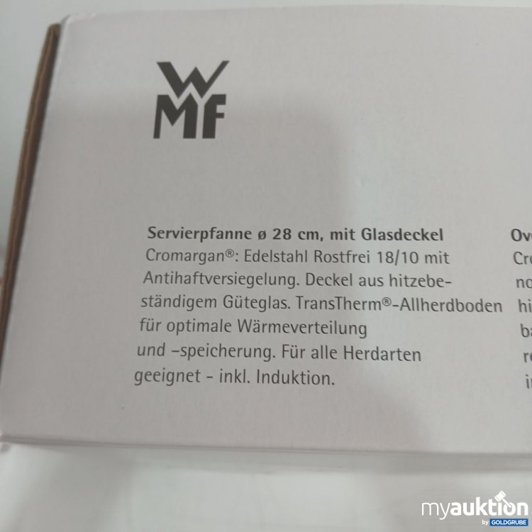 Artikel Nr. 446606: WMF Servierpfanne mit Deckel Ø 28 cm