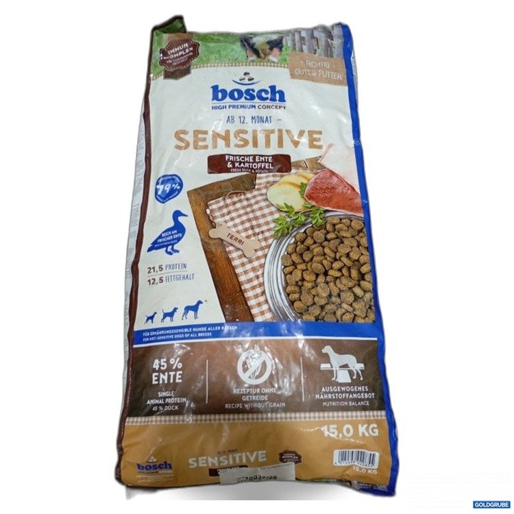 Artikel Nr. 467606: bosch Sensitive Hundefutter Frische Ente & Kartoffel 15,0 kg