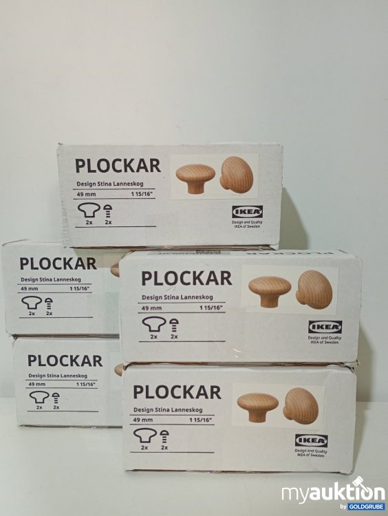 Artikel Nr. 471606: IKEA PLOCKAR Möbelknopf 49 mm 5 x 2 Stk.