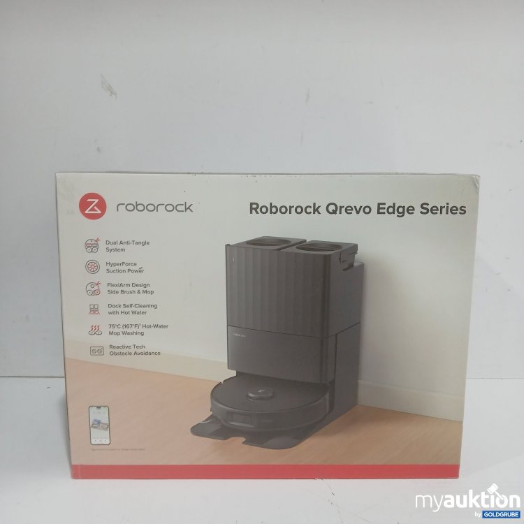 Artikel Nr. 477606 Artikel Nr. 477606: Roborock Qrevo Edge Series S5A Robotic Vacuum Cleaner & Empty Wash Fill Dock