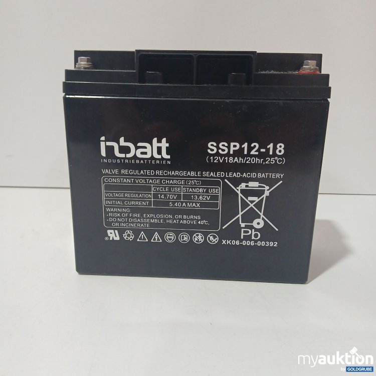 Artikel Nr. 518606 Artikel Nr. 518606: AKO AGM-Akku 12V / 12Ah SSP12-18