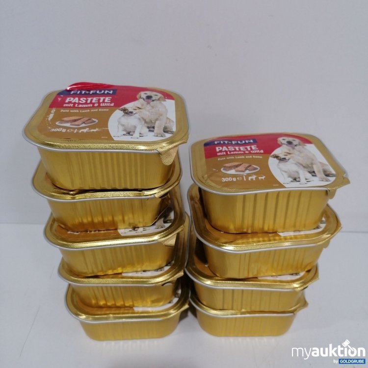 Artikel Nr. 835606: Fit+Fun Pastete mit Lamm 9x300g