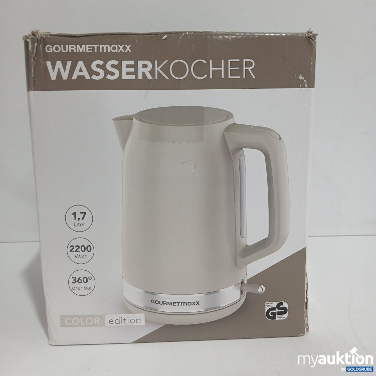 Artikel Nr. 866606 Artikel Nr. 866606: Gourmetmaxx Wasserkocher