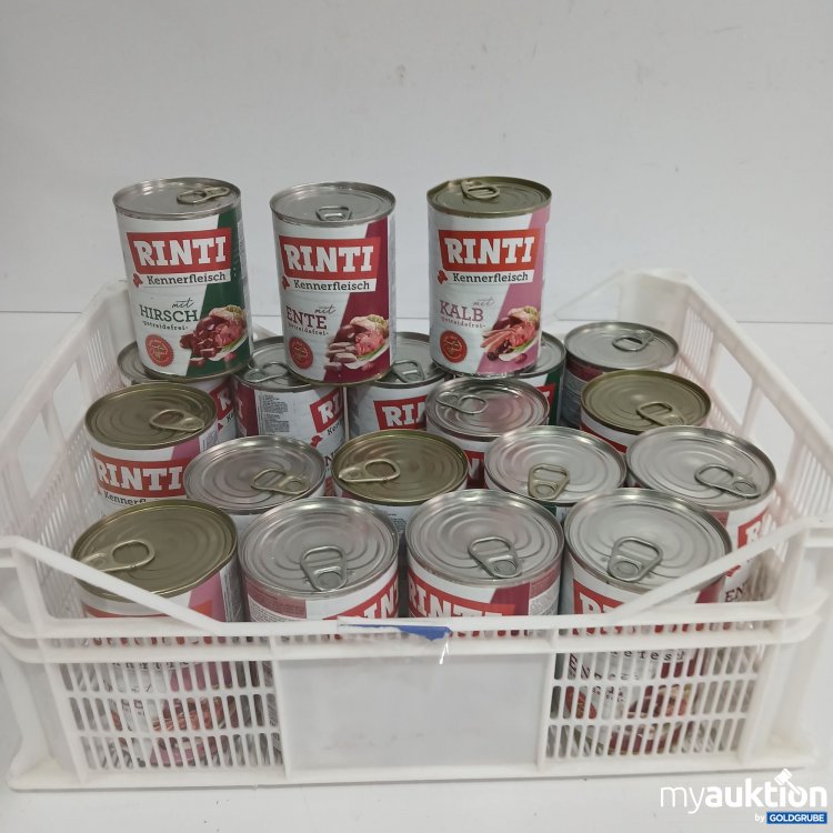 Artikel Nr. 878606: Diverse Rinti Hundefutter Dosen 19x400g