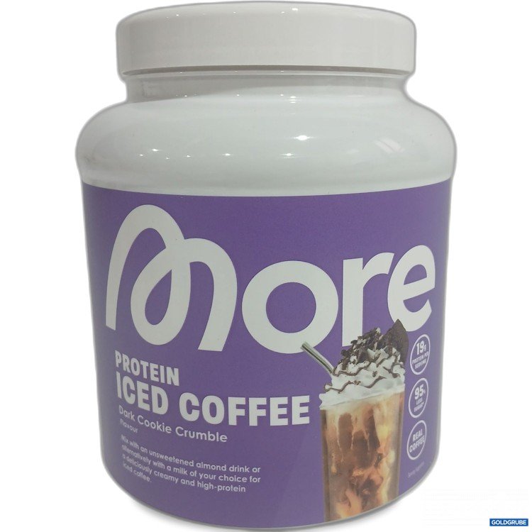 Artikel Nr. 891606: More Protein Iced Coffee Dark Cookie Crumble Flavour 500g