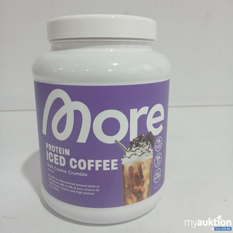Artikel Nr. 891606: More Protein Iced Coffee Dark Cookie Crumble Flavour 500g
