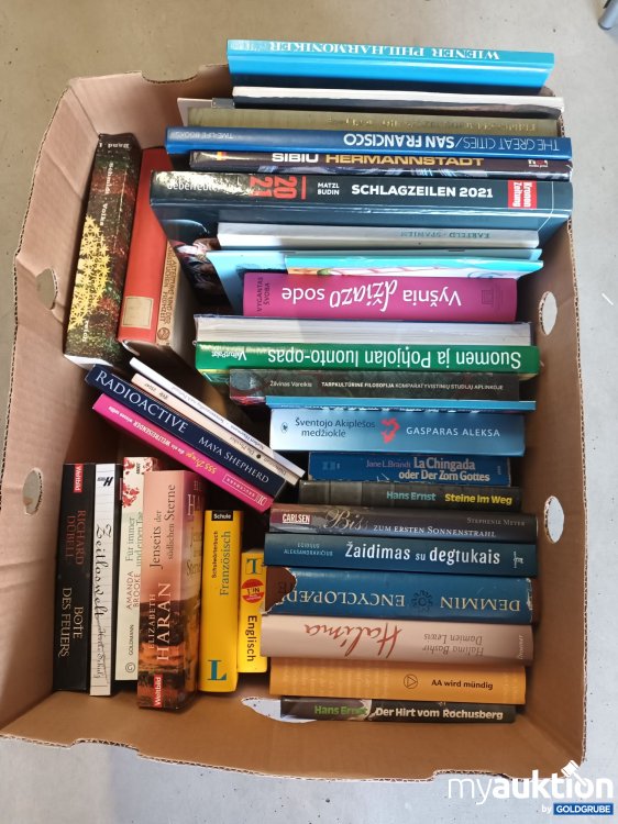 Artikel Nr. 901606 Artikel Nr. 901606: Karton mit 39 Bücher (siehe Fotos)