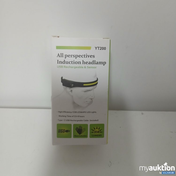 Artikel Nr. 917606 Artikel Nr. 917606: All perspectives Induction Headlamp YT200