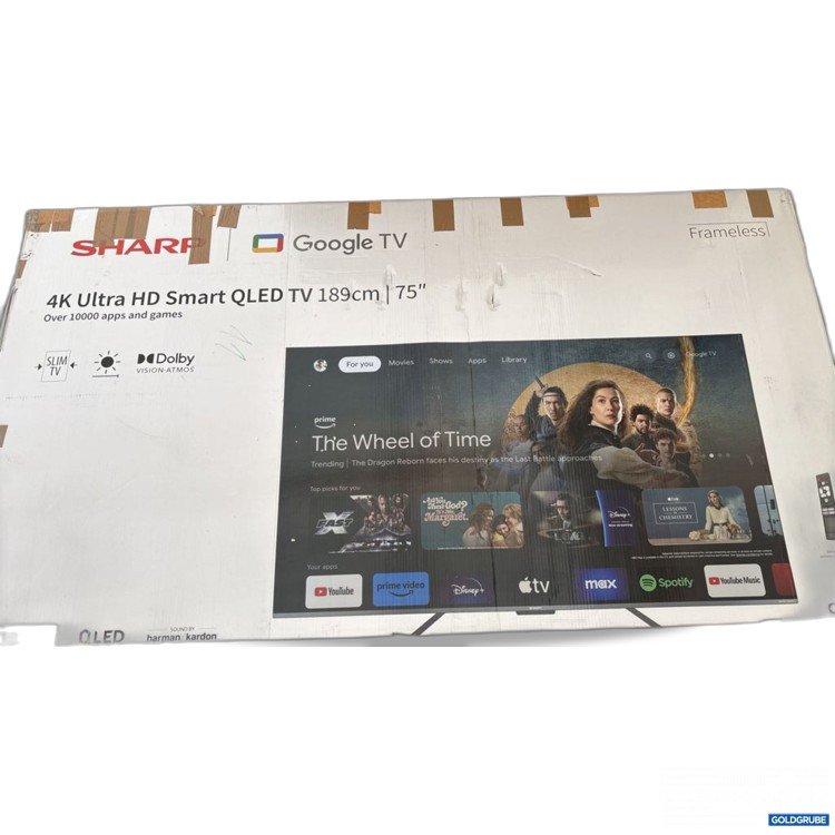Artikel Nr. 921606: SHARP 4K Ultra HD Smart QLED TV 189 cm 75
