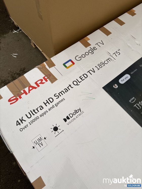 Artikel Nr. 921606: SHARP 4K Ultra HD Smart QLED TV 189 cm 75
