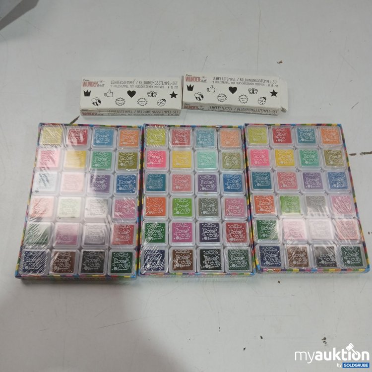 Artikel Nr. 955606: Farbige Stempelkissen mit Stempel