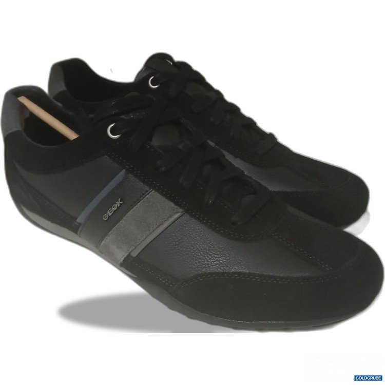 Artikel Nr. 970606: GEOX U WELLS C Sneaker Schwarz/Grau