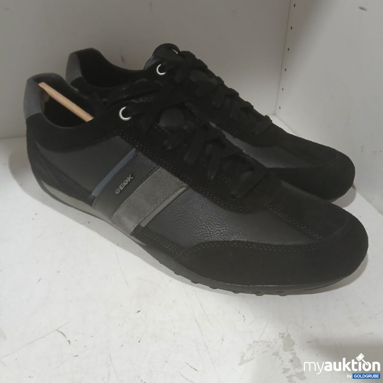 Artikel Nr. 970606: GEOX U WELLS C Sneaker Schwarz/Grau