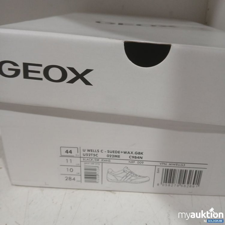 Artikel Nr. 970606: GEOX U WELLS C Sneaker Schwarz/Grau