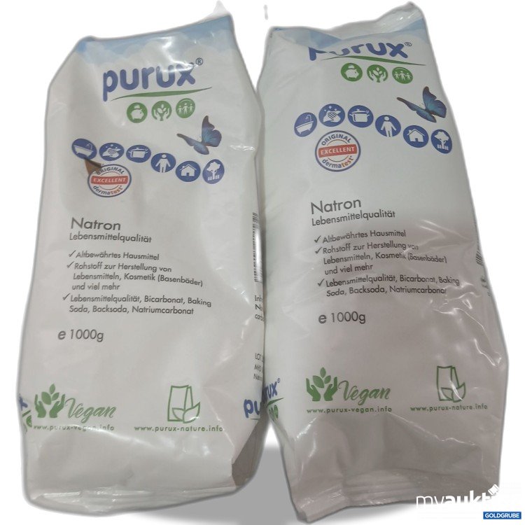 Artikel Nr. 993606 Artikel Nr. 993606: Purux Natron Lebensmittelqualität 1000g 2Stk