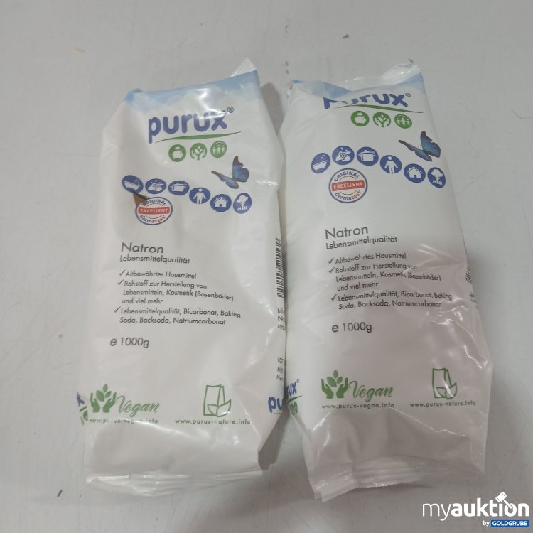 Artikel Nr. 993606 Artikel Nr. 993606: Purux Natron Lebensmittelqualität 1000g 2Stk