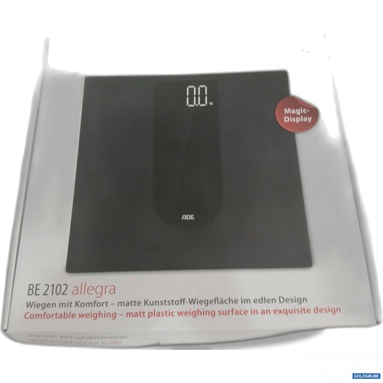 Artikel Nr. 446607 Artikel Nr. 446607: ADE digitale Personenwaage BE 2102 allegra 100g 180kg