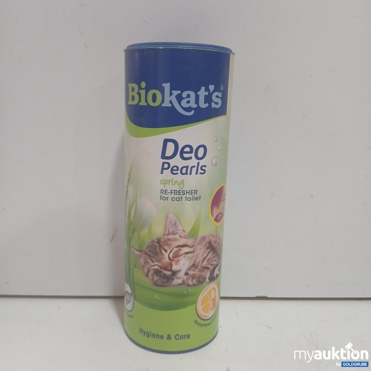 Artikel Nr. 468607 Artikel Nr. 468607: Biokats Biokat's Deo Pearls spring Katzenstreu Duft 700g