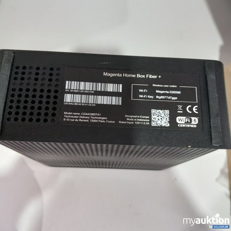 Artikel Nr. 520607 Artikel Nr. 520607: TMobile Home Box Fiber+
