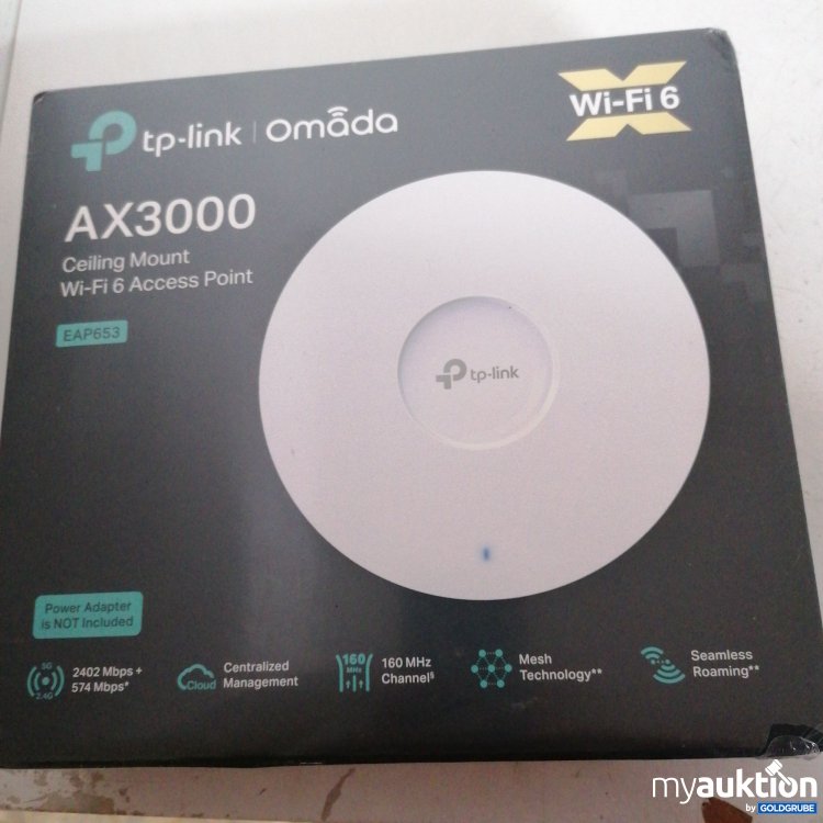 Artikel Nr. 819607 Artikel Nr. 819607: Tp-link Omada AX3000 Celling Mount
