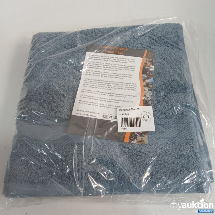 Artikel Nr. 874607: Frottier Handtuch Exquisit 500 ca. 50x100cm Stahlbau 