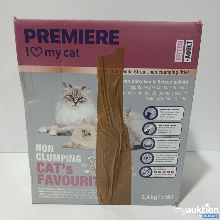 Artikel Nr. 876607 Artikel Nr. 876607: Premiere Non Clumping Katzenstreu 5.8kg