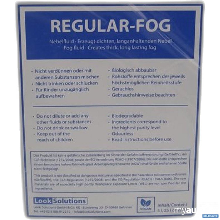 Artikel Nr. 886607: Regular-Fog Nebelmittel 5 l