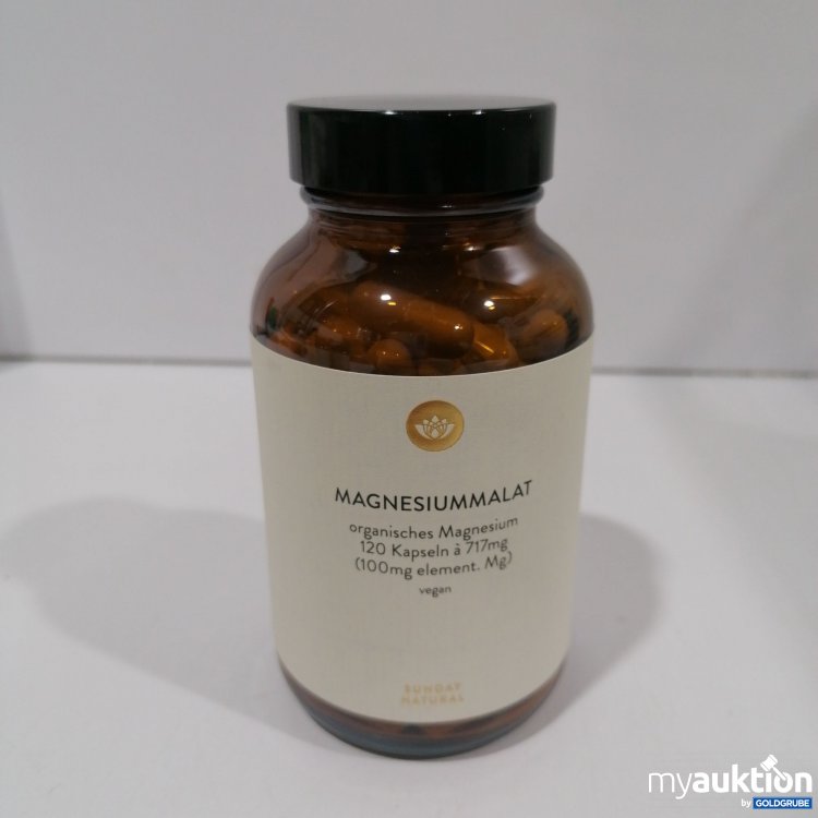 Artikel Nr. 896607: Sunday Magnesiummalat 120 Kapseln