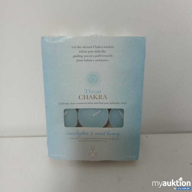Artikel Nr. 917607 Artikel Nr. 917607: Throat Chakra 24 Tealights