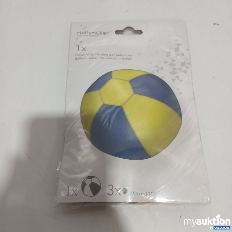 Artikel Nr. 929607: Riethmüller Ballonhülle Gelb Blau 