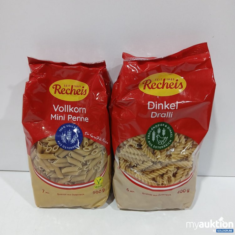 Artikel Nr. 954607: Set Recheis Vollkorn Mini Penne 500g & Dinkel Dralli 400g 