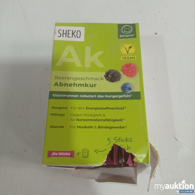 Artikel Nr. 960607: Sheko Beegengeschmack Abnehmkur 21x5g 