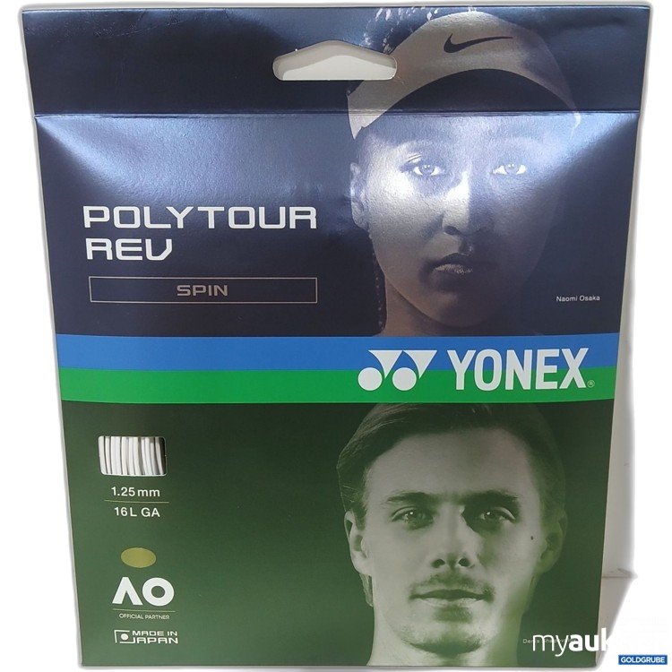 Artikel Nr. 980607 Artikel Nr. 980607: Yonex Polytour rev White 1.25mm ,12m, monofilament