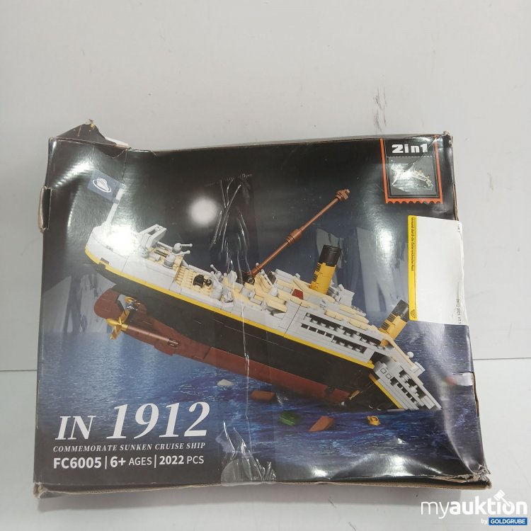 Artikel Nr. 989607 Artikel Nr. 989607: Commemorate Sunken Cruise Ship FC6005 6+Ages IN 1912