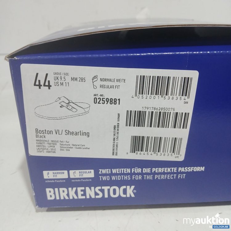 Artikel Nr. 992607 Artikel Nr. 992607: Birkenstock Boston VL Shearling Schwarz