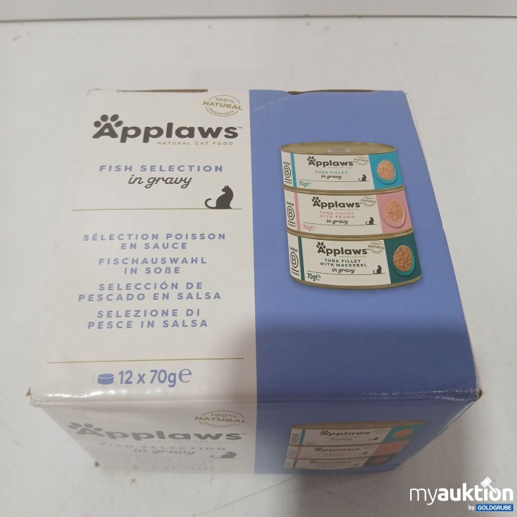 Artikel Nr. 995607 Artikel Nr. 995607: Applaws Fish Selection in gravy 70g 12Stk