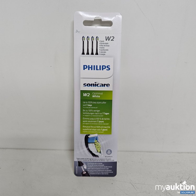 Artikel Nr. 398608 Artikel Nr. 398608: Philips Sonicare W2 4 Bürstenköpfe