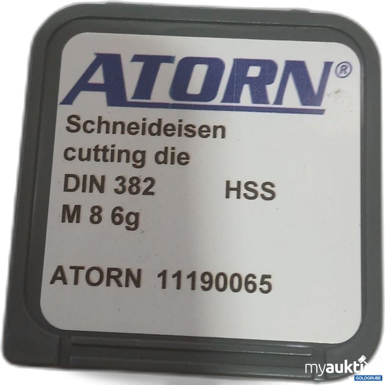 Artikel Nr. 447608 Artikel Nr. 447608: Atorn Scheideisen cutting die M8 6g