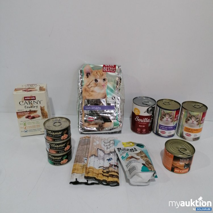 Artikel Nr. 835608: Div. Katzenfutter Mix lt. Foto 
